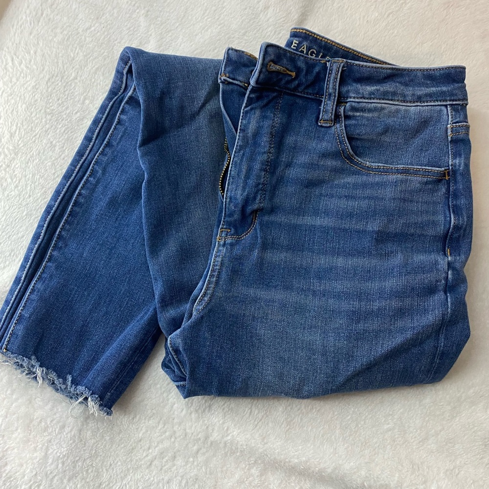 American Eagle Super Hi Rise Jegging Size 8